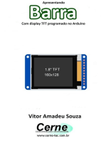 Apresentando Barra Com Display Tft Programado No Arduino