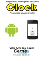 Programando O Smartphone Para Usar O Clock Programado No App Inventor