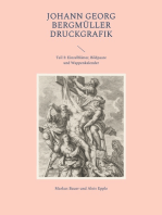 Johann Georg Bergmüller Druckgrafik: Teil 3: Einzelblätter, Bildpaare und Wappenkalender