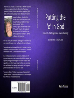 Putting the o in God: In search of a new Liberal Jewish theology