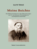 Meine Beichte: Das Bekenntnisbuch in den Übersetzungen von H. von Samson-Himmelstjerna und Raphael Löwenfeld