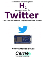 Enviando A Concentração De H2 Para Uma Conta Do Twitter Com Esp8266 (nodemcu) Programado Em Arduino