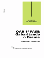 Direito Tributário - Oab 1ª Fase