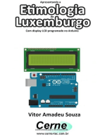 Apresentando A Etimologia De Luxemburgo Com Display Lcd Programado No Arduino