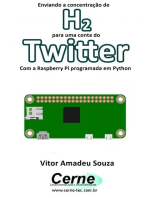 Enviando A Concentração De H2 Para Uma Conta Do Twitter Com A Raspberry Pi Programada Em Python