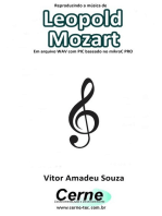 Reproduzindo A Música De Leopold Mozart Em Arquivo Wav Com Pic Baseado No Mikroc Pro