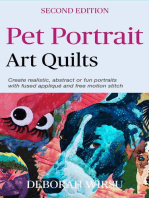 Pet Portrait Art Quilts