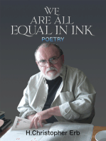 We Are All Equal in Ink: Poetry