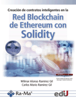 Creación de contratos inteligentes en la red blockchain de ethereum con solidity