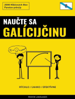 Naučte sa Galícijčinu - Rýchlo / Ľahko / Efektívne: 2000 Kľúčových Slov