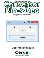 Implementando Um Conversor Bin->dec Programado Em Visual Vc#