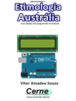 Apresentando A Etimologia Da Austrália Com Display Lcd Programado No Arduino