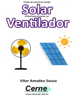 Projeto De Sistema De Energia Solar Off-grid Para Alimentar Um Ventilador