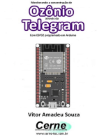 Monitorando A Concentração De Ozônio Através Do Telegram Com Esp32 Programado Em Arduino