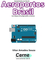 Apresentando Uma Lista De Aeroportos Do Brasil Com Display Lcd Programado No Arduino