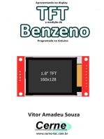 Apresentando No Display Tft A Medição De Benzeno Programado No Arduino