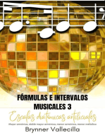Fórmulas e intervalos musicales 3: fórmulas e intervalos, #3