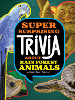 Super Surprising Trivia About Rain Forest Animals