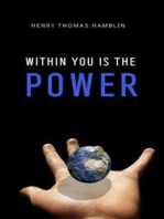 Within you is the power