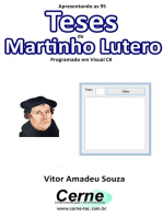 Apresentando As 95 Teses De Martinho Lutero Programado Em Visual C#