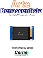 Arte Renascentista Com Display Tft Programado No Arduino