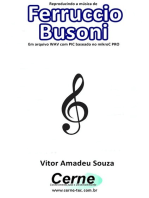 Reproduzindo A Música De Ferruccio Busoni Em Arquivo Wav Com Pic Baseado No Mikroc Pro