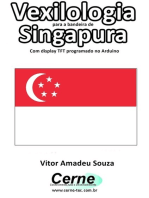 Vexilologia Para A Bandeira De Singapura Com Display Tft Programado No Arduino