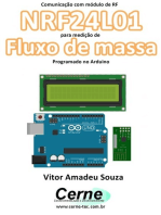 Comunicação Com Módulo De Rf Nrf24l01 Para Medição De Fluxo De Massa Programado No Arduino