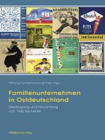 Familienunternehmen in Ostdeutschland: Niedergang und Neuanfang von 1945 bis heute