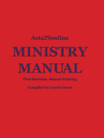 Acts29online Ministry Manual