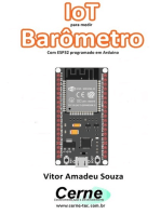 Iot Para Medir Barômetro Com Esp32 Programado Em Arduino