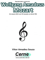 Reproduzindo A Música De Wolfgang Amadeus Mozart Em Arquivo Wav Com Pic Baseado No Mikroc Pro