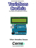 Apresentando Alguns Pontos Turísticos Da Croácia Com Display Lcd Programado No Arduino