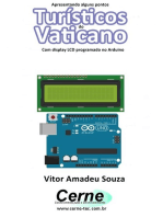 Apresentando Alguns Pontos Turísticos Do Vaticano Com Display Lcd Programado No Arduino