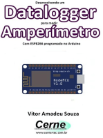 Desenvolvendo Um Datalogger Para Medir Amperímetro Com Esp8266 Programado No Arduino