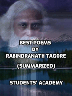 Best Poems by Rabindranath Tagore (Summarized)