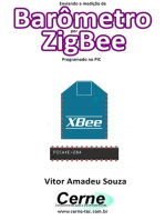 Enviando A Medição De Barômetro Por Zigbee Programado No Pic