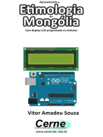 Apresentando A Etimologia Da Mongólia Com Display Lcd Programado No Arduino