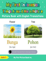 My First Indonesian Things Around Me in Nature Picture Book with English Translations: Teach & Learn Basic Indonesian words for Children, #15
