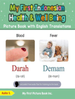 My First Indonesian Health and Well Being Picture Book with English Translations: Teach & Learn Basic Indonesian words for Children, #19