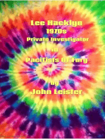 Lee Hacklyn 1970s Private Investigator in Pacifists Of Fury: Lee Hacklyn, #1