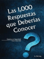 Las 1,000 Respuestas que Deberías Conocer: EXPERTO EN SEGURIDAD