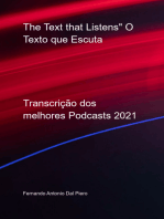 The Text That Listens" O Texto Que Escuta