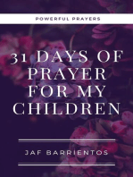 31 Days of Prayer for my Children