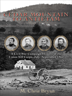 Cedar Mountain to Antietam: A Civil War Campaign History of the Union XII Corps, July–September 1862