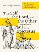 The Self, the Lord, and the Other according to Paul and Epictetus: The Theological Significance of Reflexive Language
