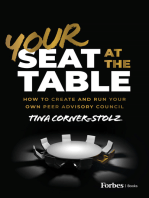 Your Seat at the Table: How to Create and Run Your Own Peer Advisory Council