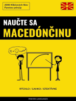 Naučte sa Macedónčinu - Rýchlo / Ľahko / Efektívne: 2000 Kľúčových Slov