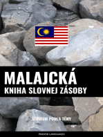 Malajcká kniha slovnej zásoby: Štúdium podľa témy