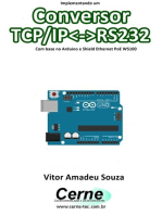 Implementando Um Conversor Tcp/ip<->rs232 Com Base No Arduino E Shield Ethernet Poe W5100